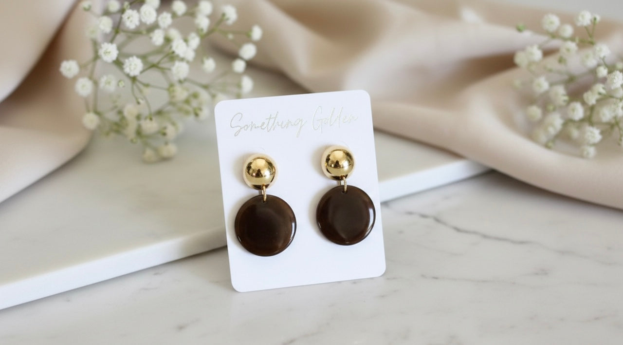 The Tortoise Drop Earrings