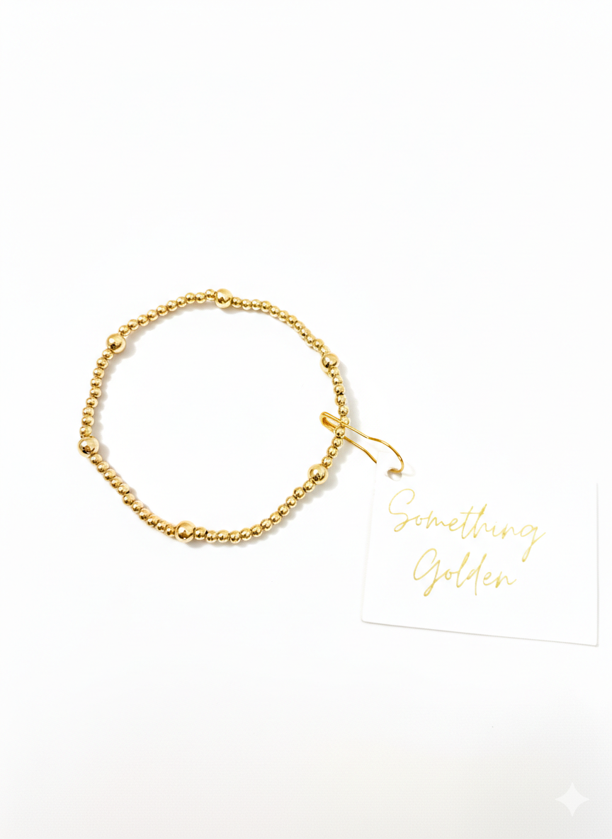 Joy Beaded Gold Bracelet