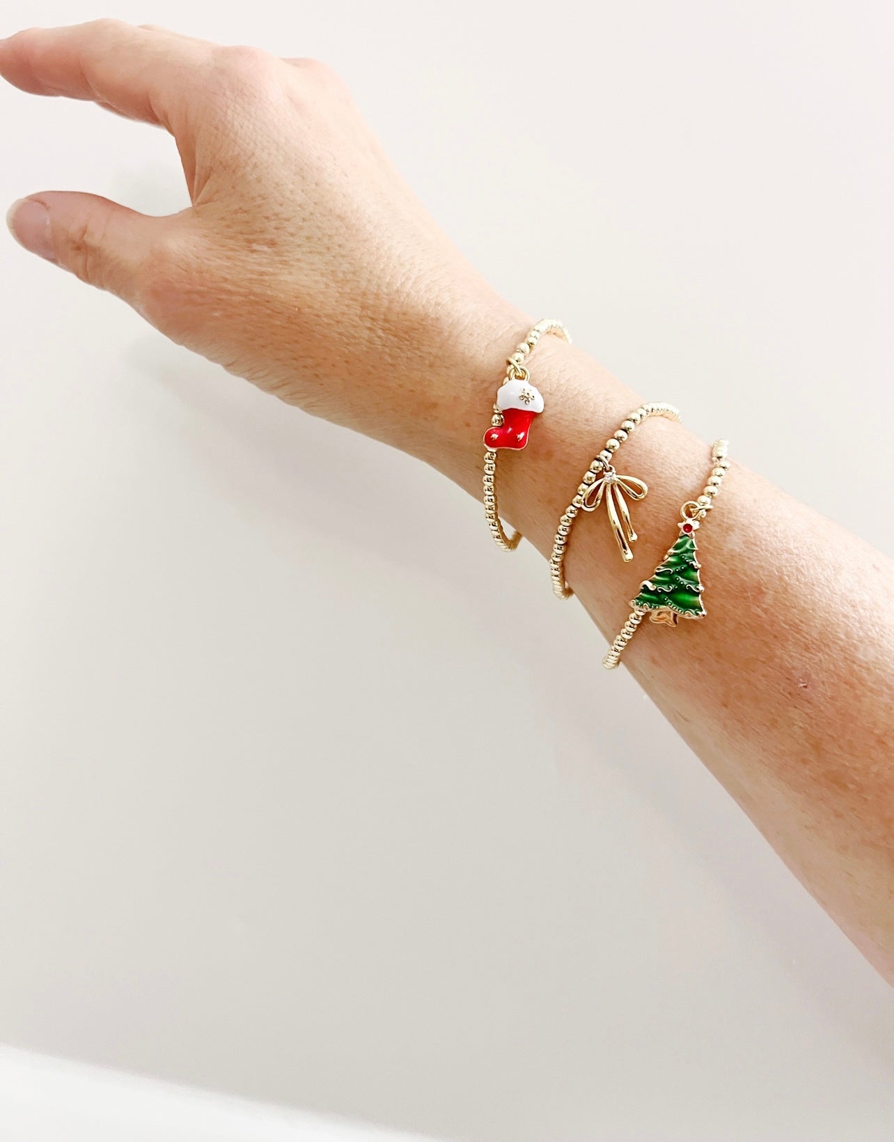 The Christmas Charm Bracelet