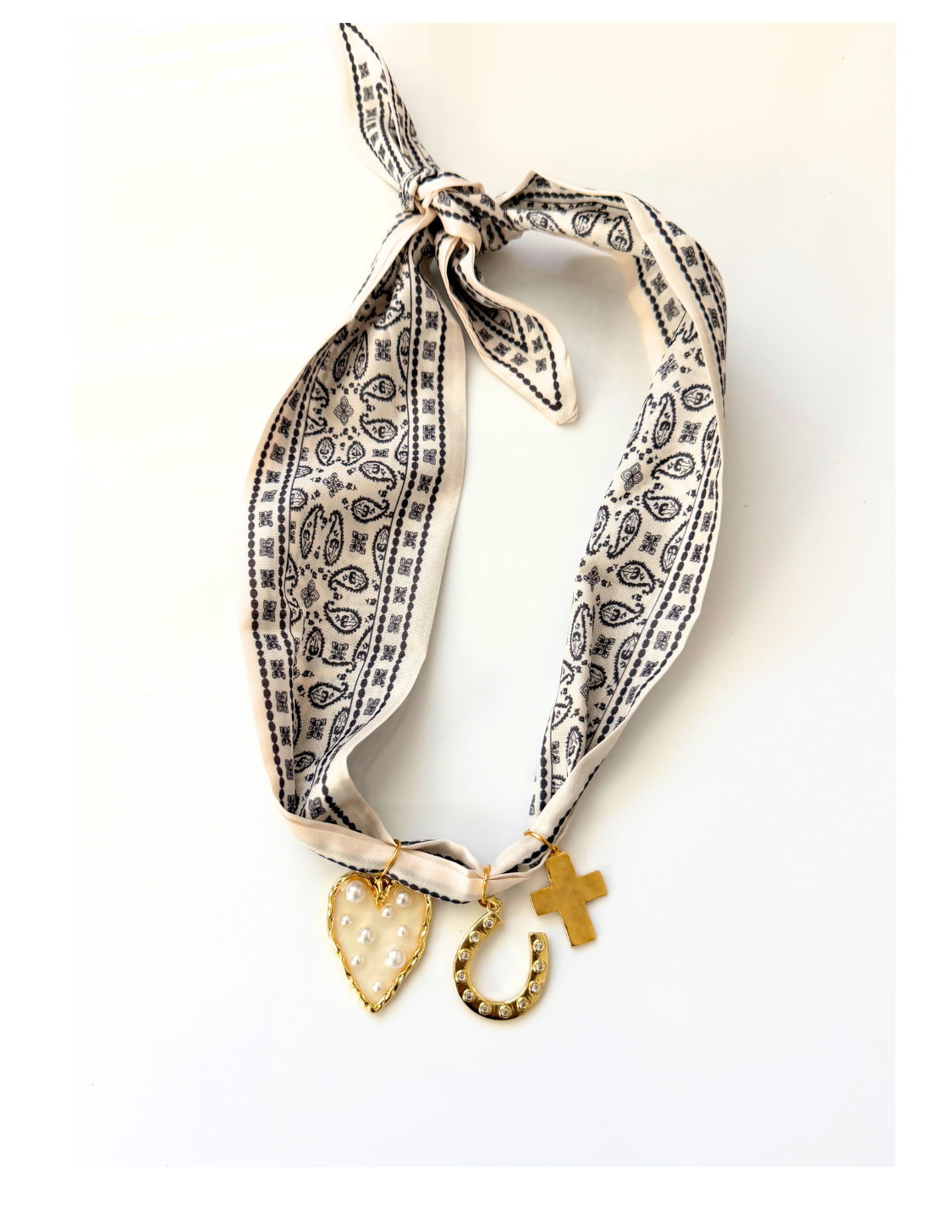 Lucky You Scarf Necklace