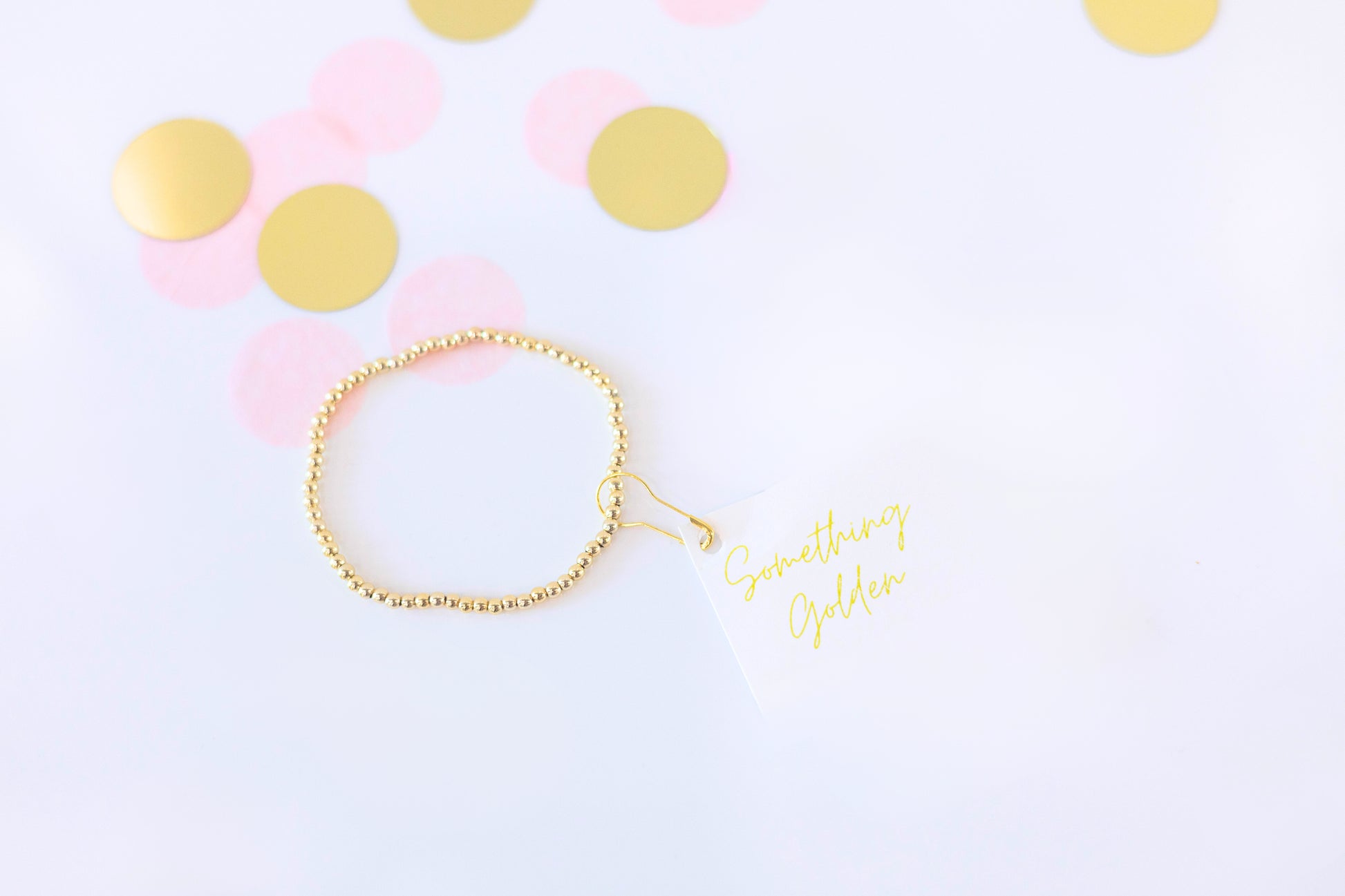 3mm Kids Gold Bracelet image 0