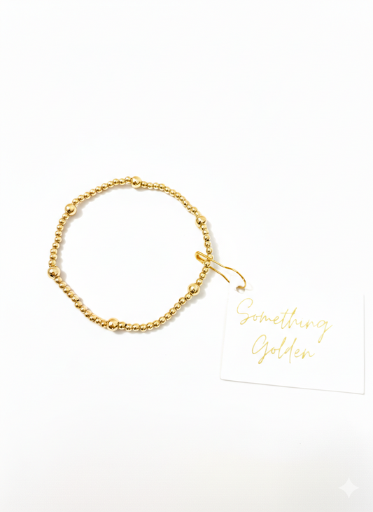 Joy Beaded Gold Bracelet
