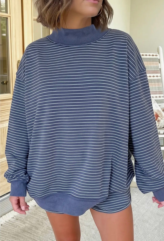 Blue Striped Set