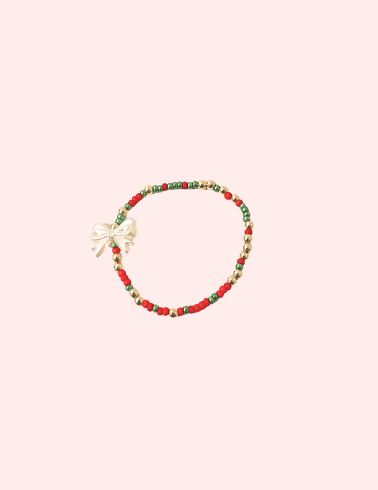 The Holiday Bow Bracelet