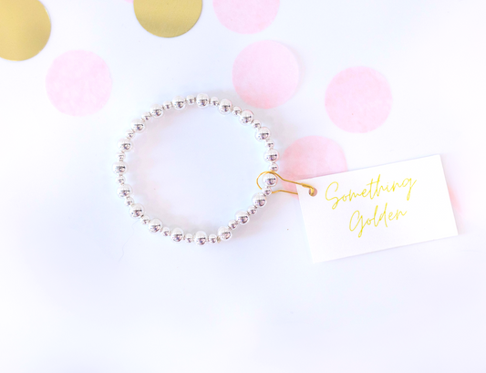 The Blissful Bracelet in Silver image 0